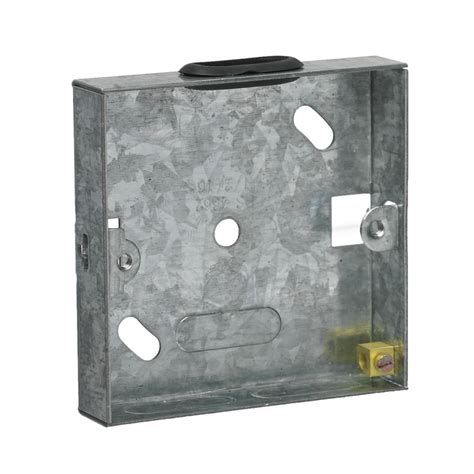 1 2 metal light switch box extension|16mm back box light switch.